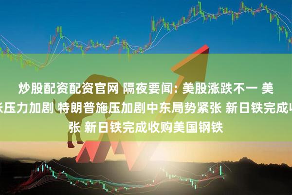 炒股配资配资官网 隔夜要闻: 美股涨跌不一 美联储预测滞胀压力加剧 特朗普施压加剧中东局势紧张 新日铁完成收购美国钢铁