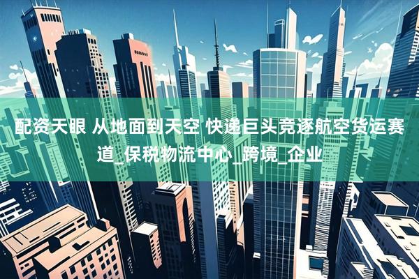 配资天眼 从地面到天空 快递巨头竞逐航空货运赛道_保税物流中心_跨境_企业